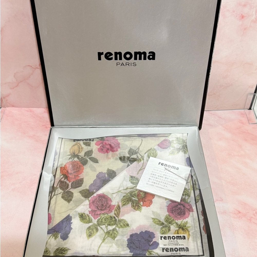 Floral Scarf - Multicolor - Picture 2 of 6